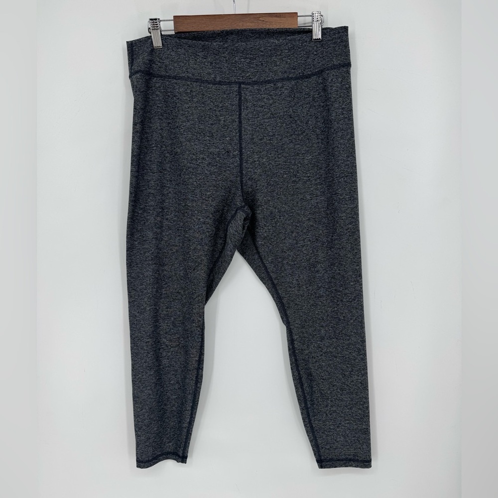Old Navy Cloud+ Women's Go Dry Heather Gray Leggings Size XL